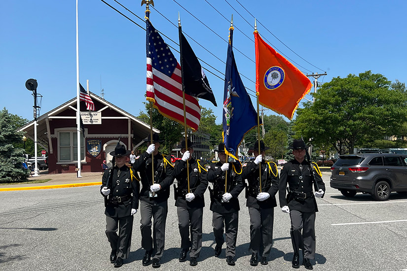 Sheriffs with Flags